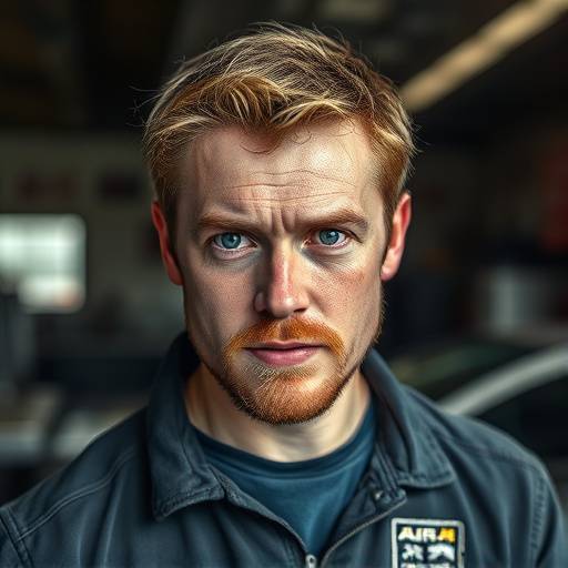Founder of AutoPro Mechanics, Erik Johansson
